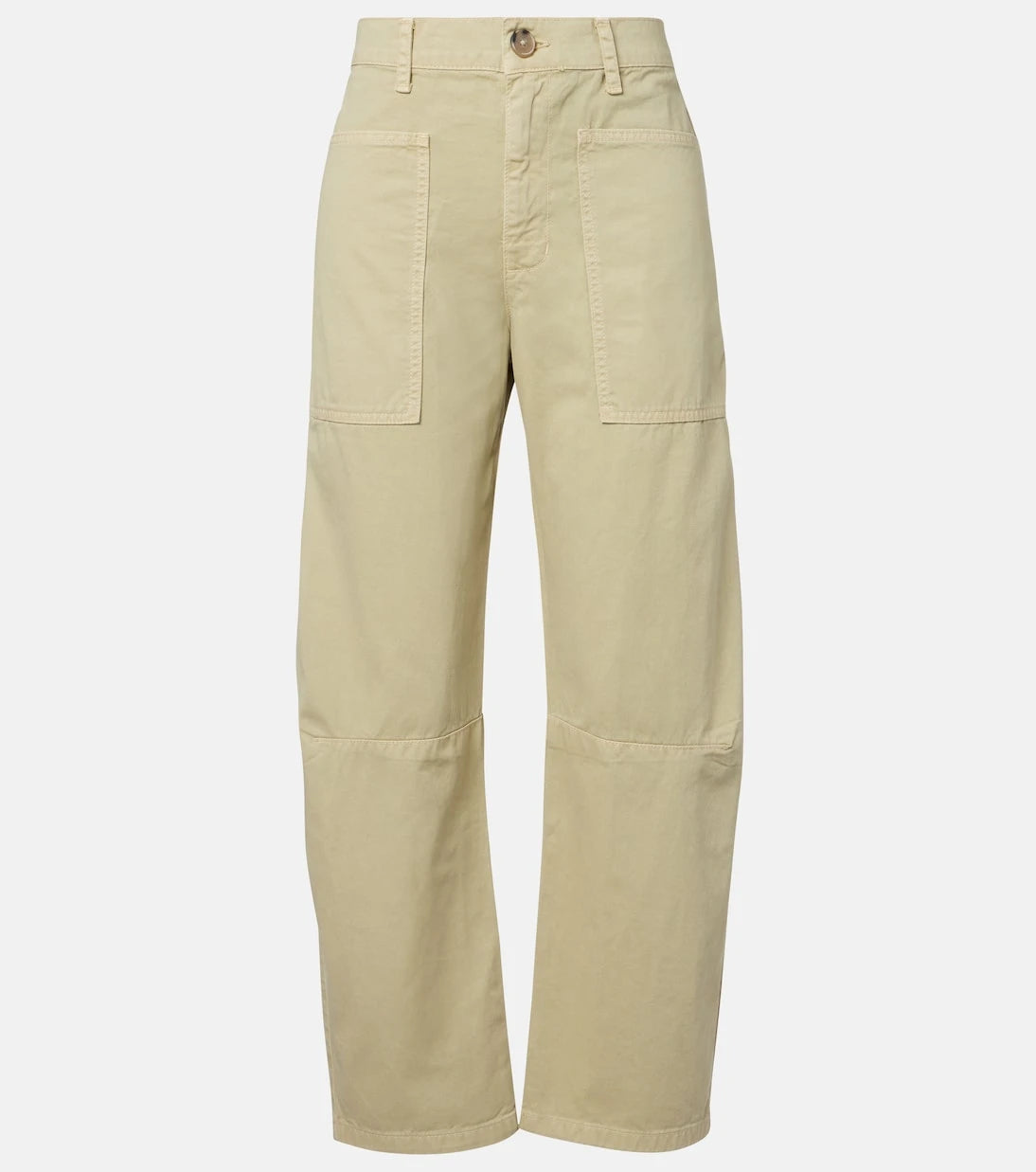 Velvet - Brylie cotton twill barrel-leg pants