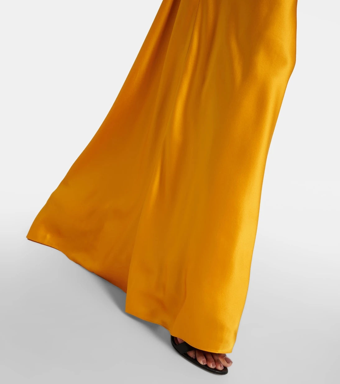 The Sei - Lace-trimmed silk satin gown