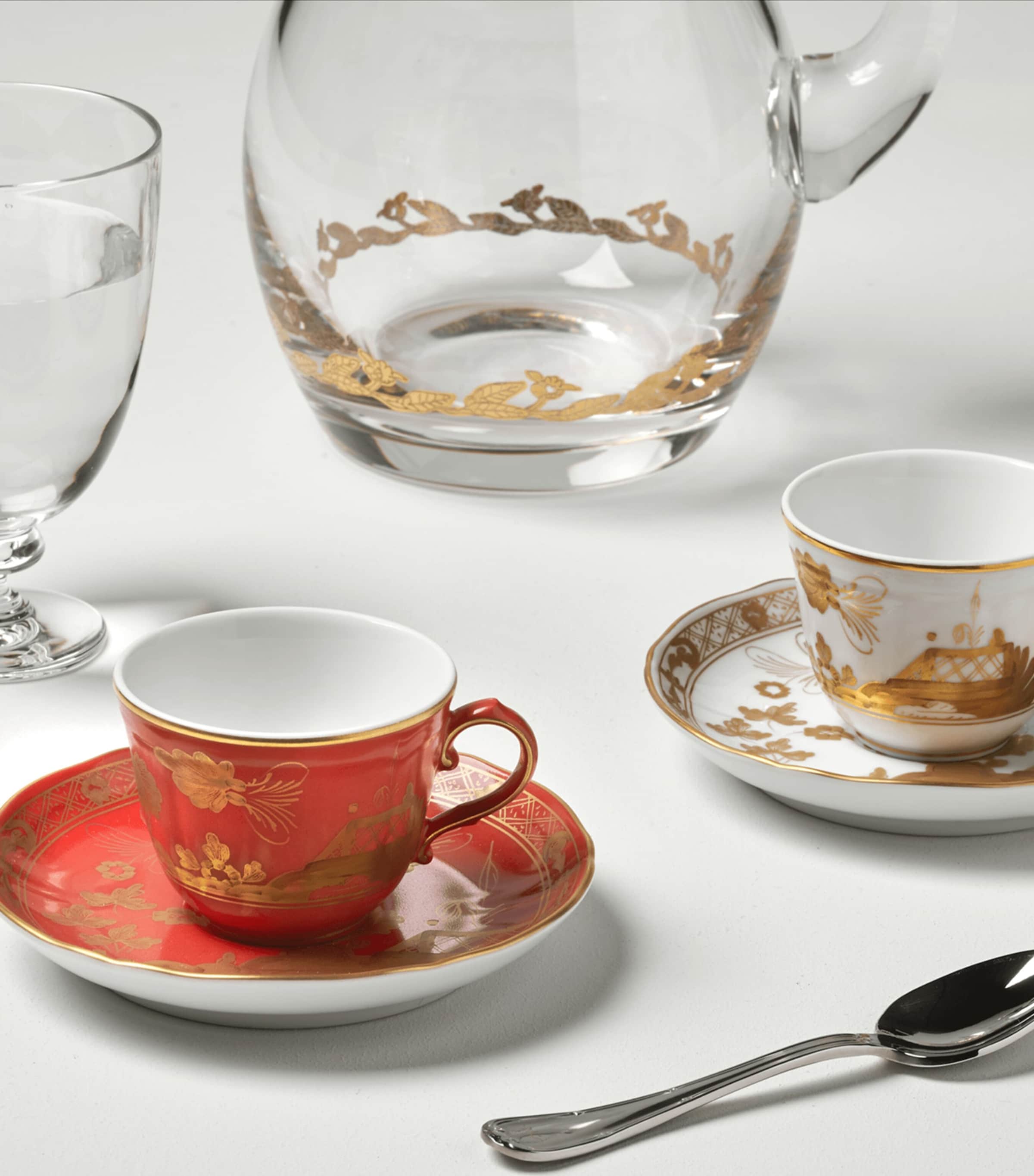 Oriente Italiano Rubrum Coffee Saucer (13.5cm)