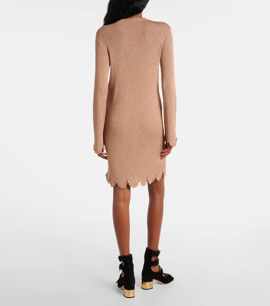Chloé - Scalloped sweater dress