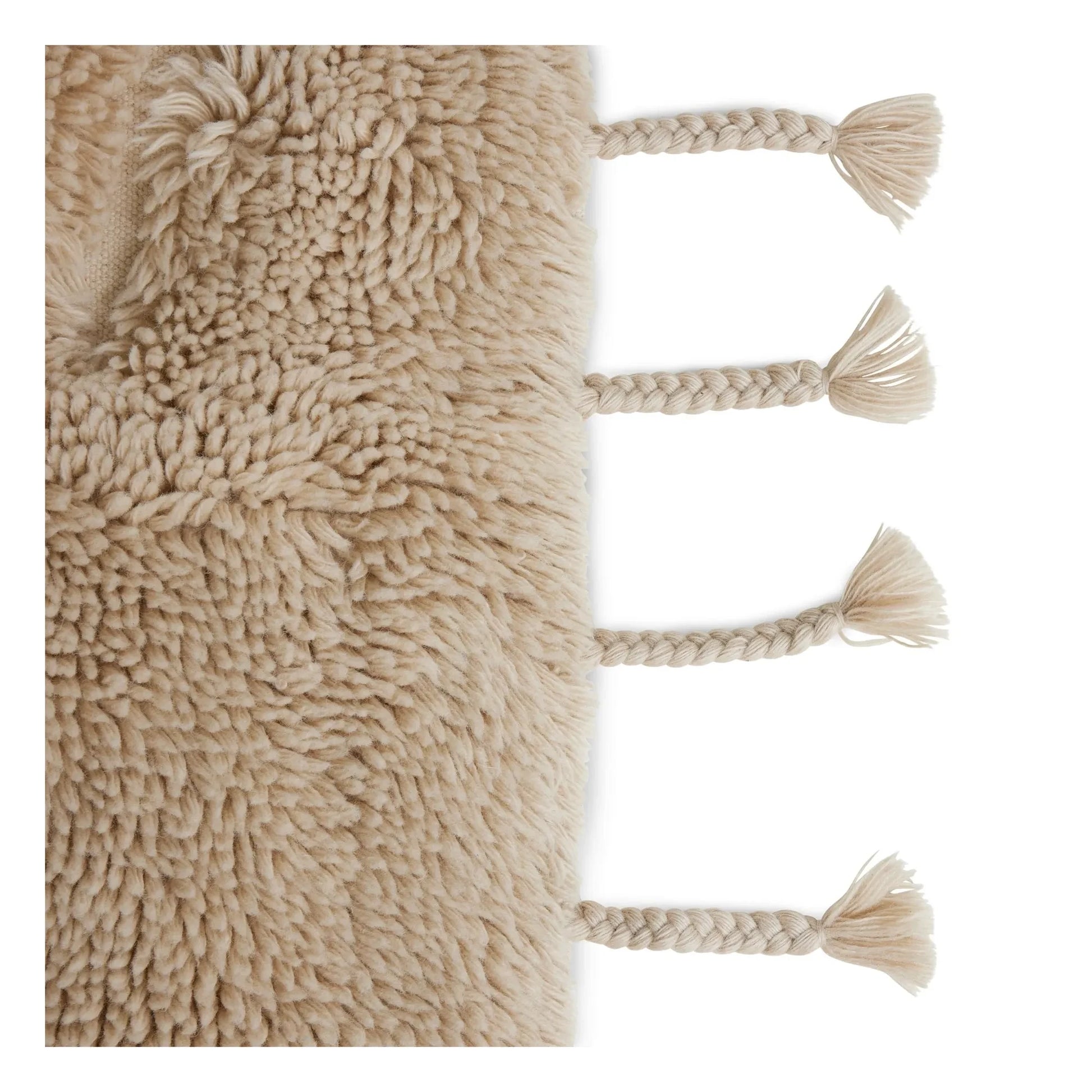 HKliving - Limitless wool carpet | Cream