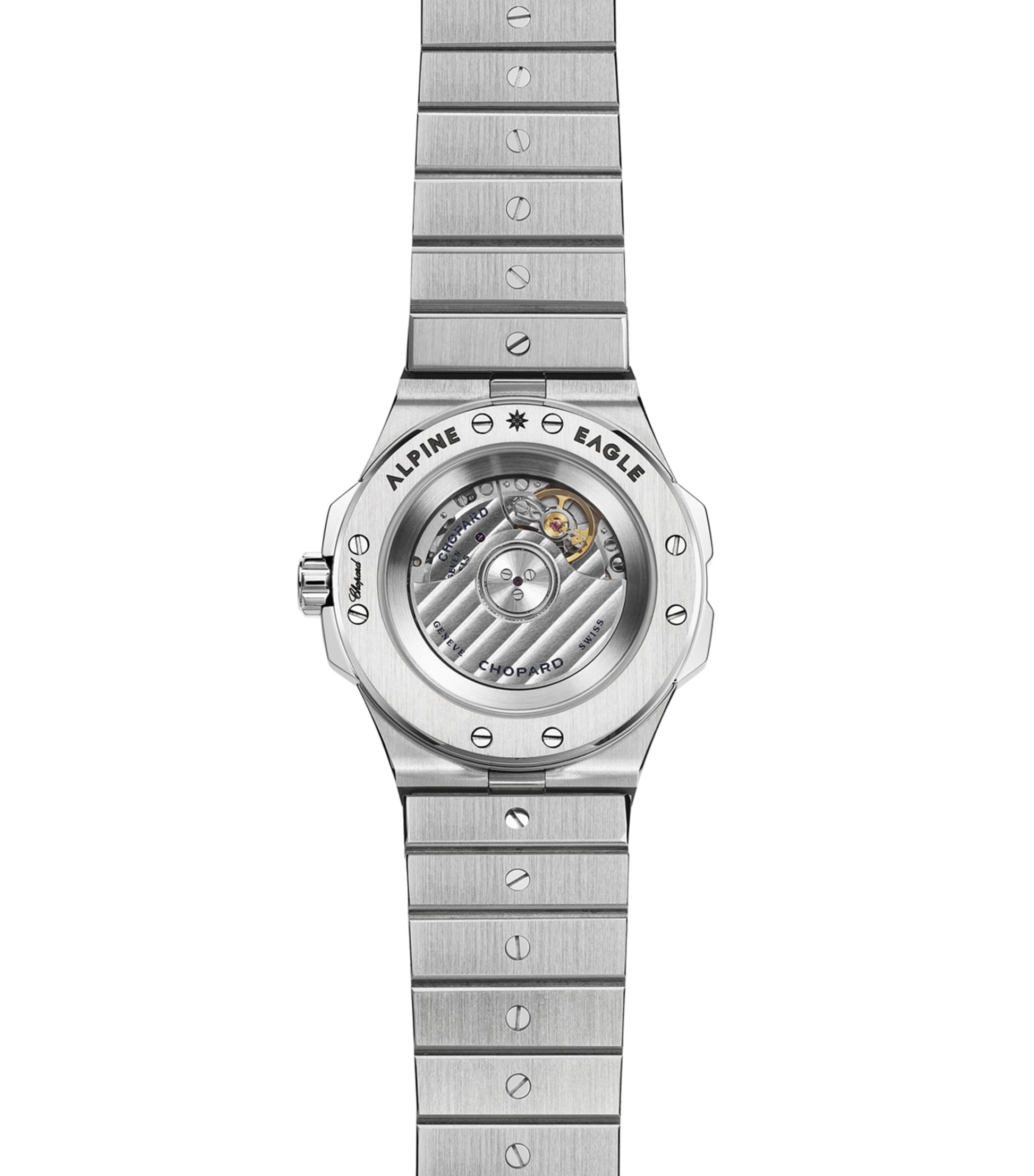 Stainless Steel and Diamond Alpine Eagle Watch 36mm