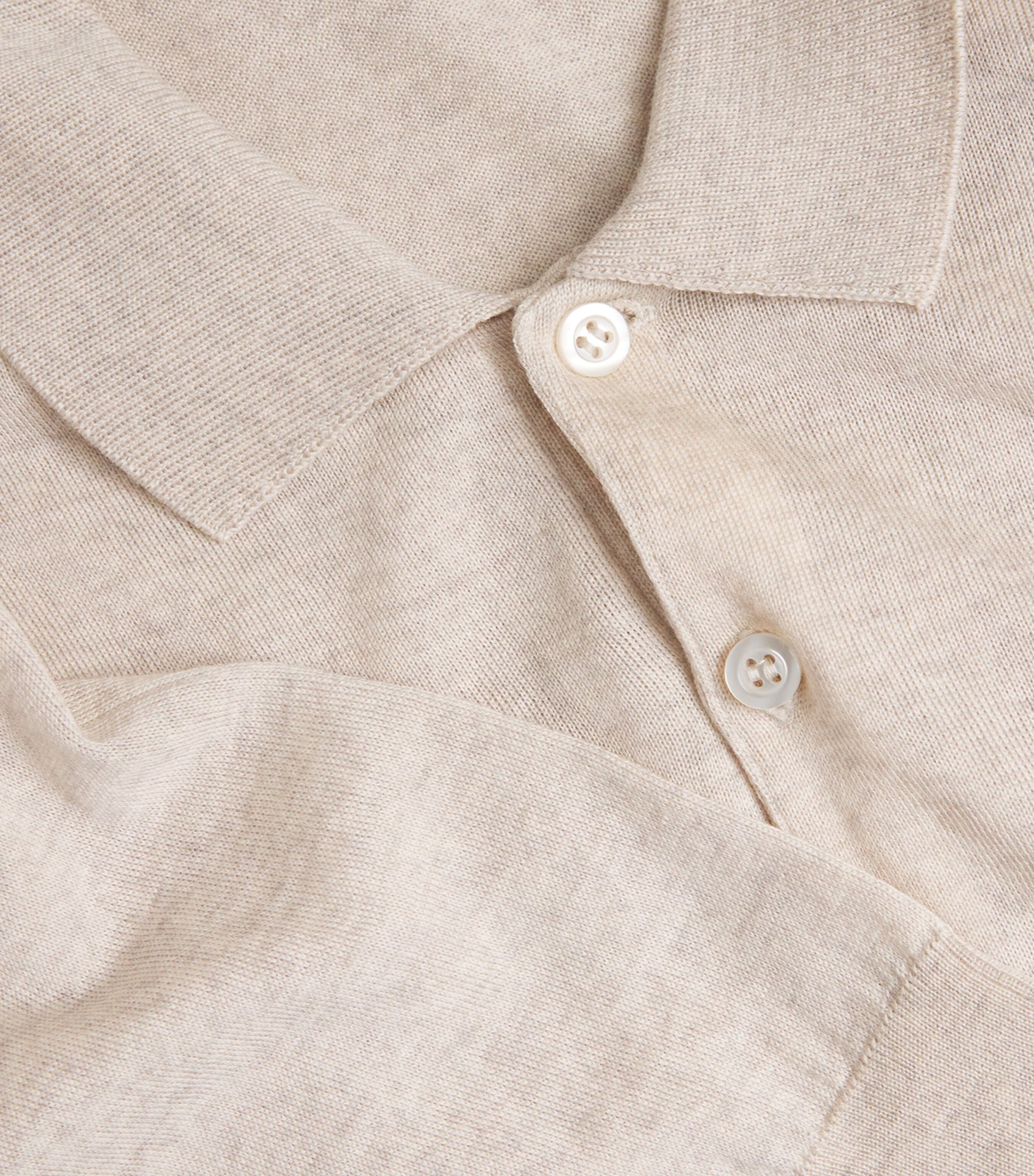 Merino Wool Belper Polo Shirt