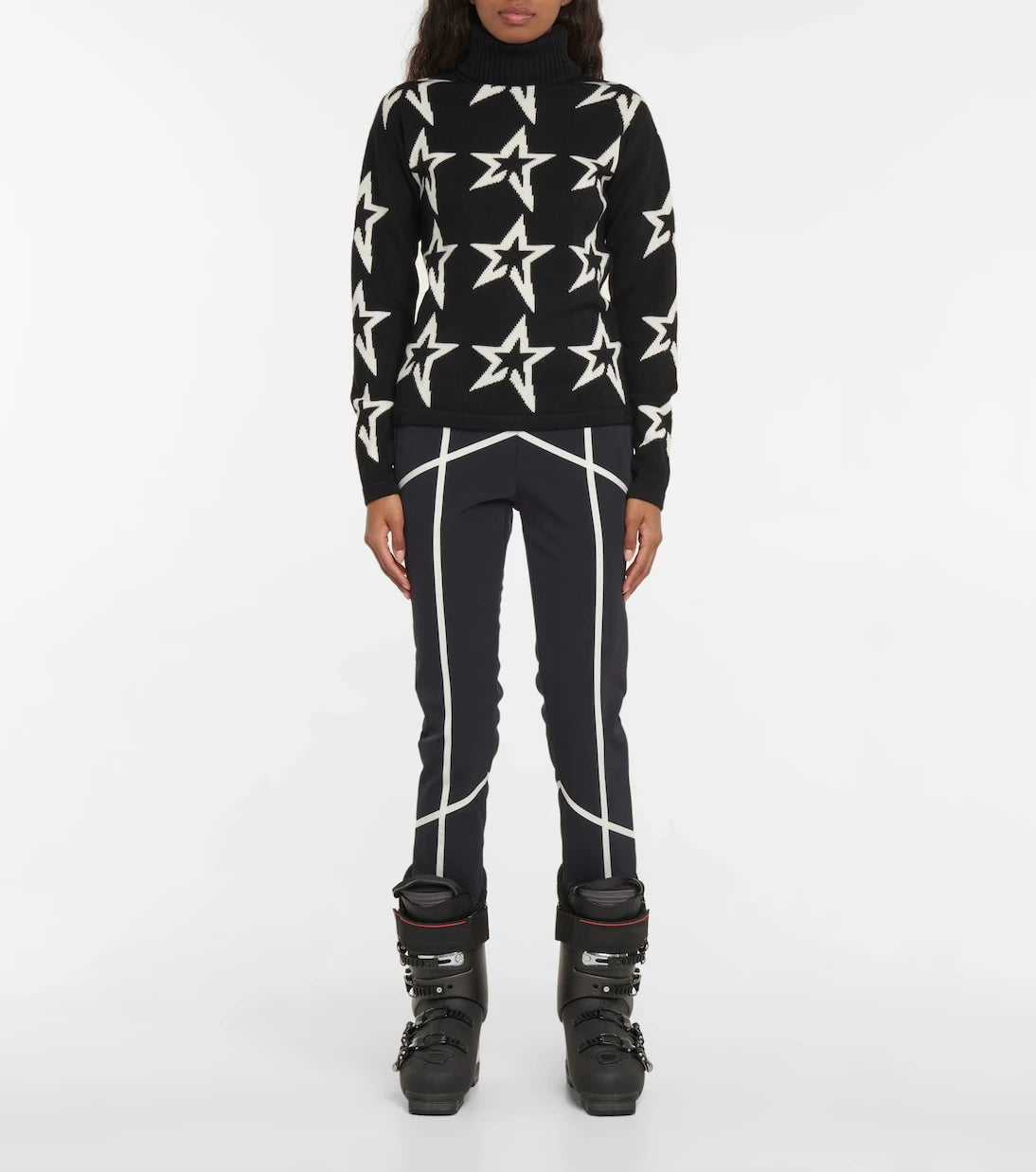 Perfect Moment - Star Dust wool turtleneck sweater
