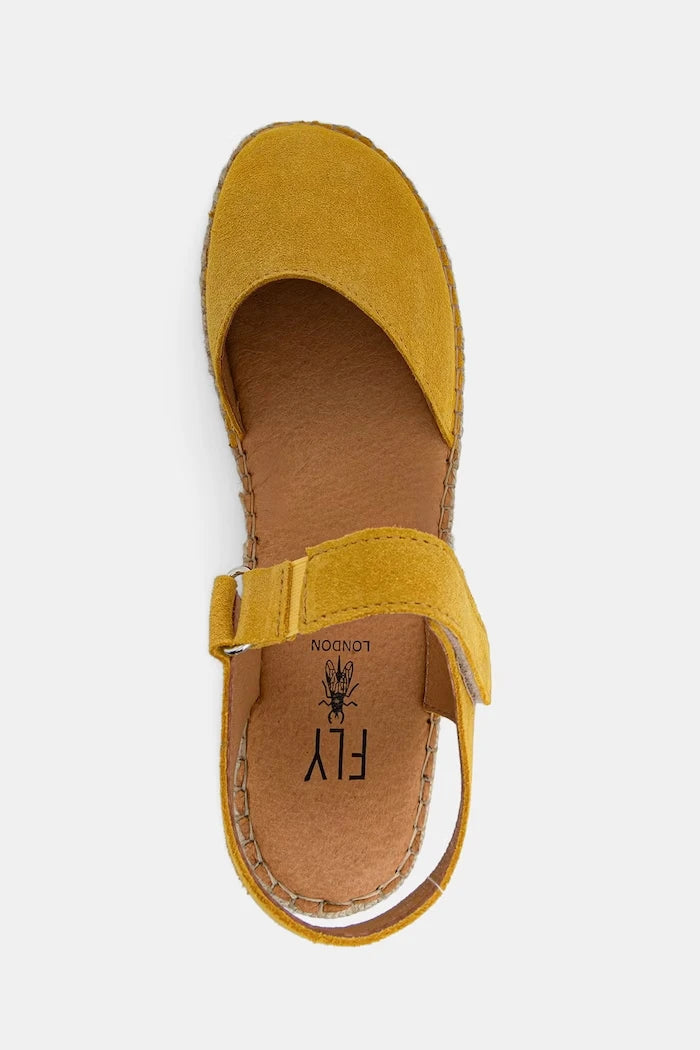 Fly London kadın süet espadril CANY581FLY