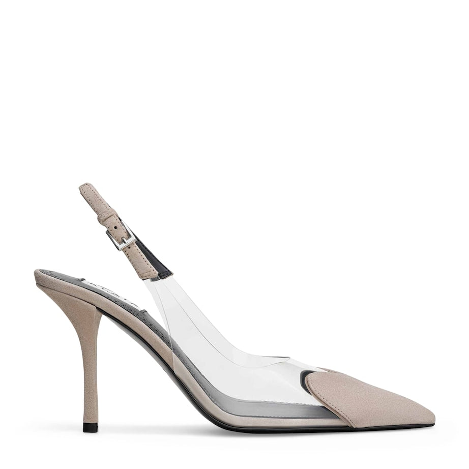 Alaïa Patent Leather Le Coeur Sandals 90