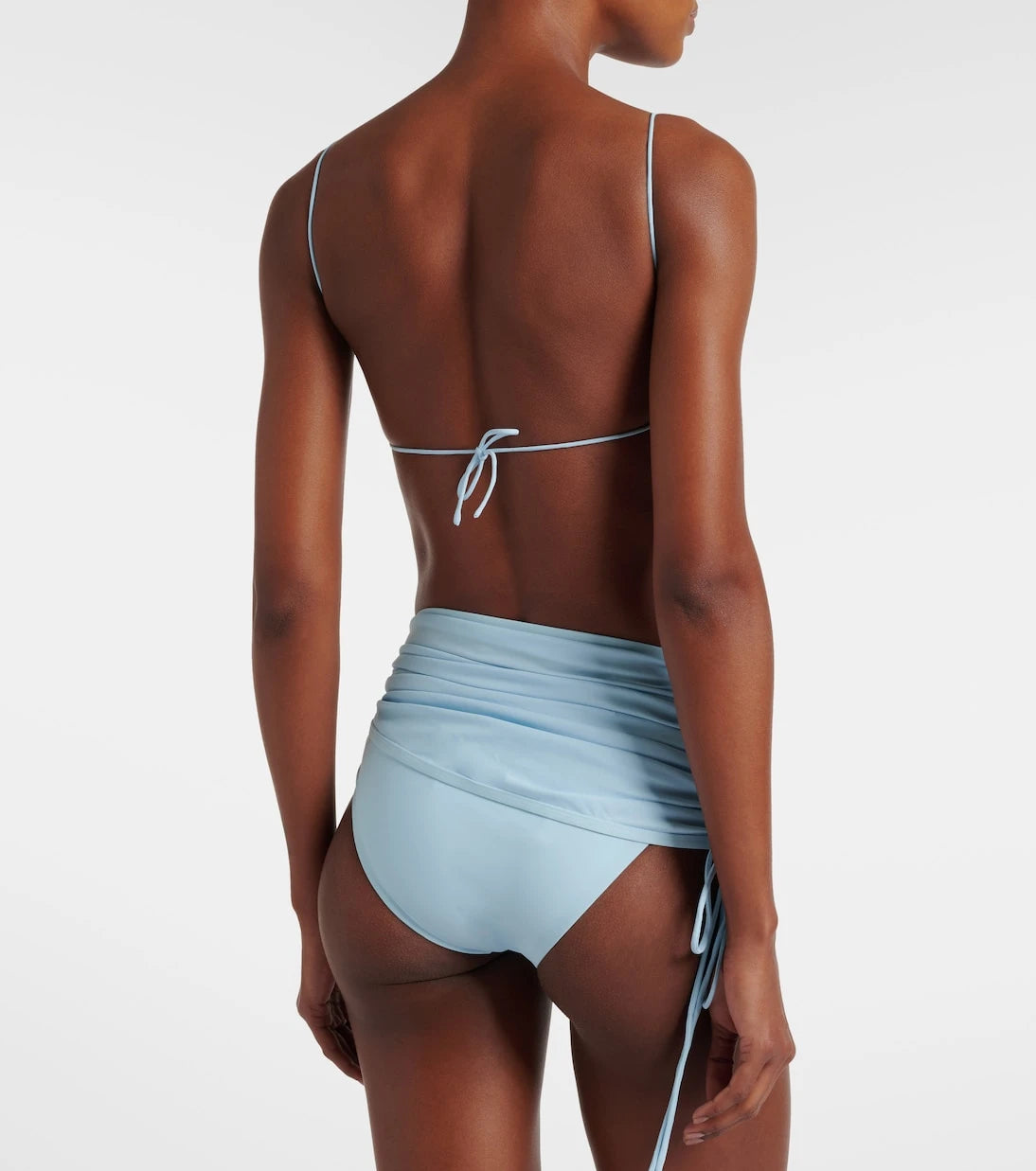 Christopher Esber - Ring-detail ruched bikini top