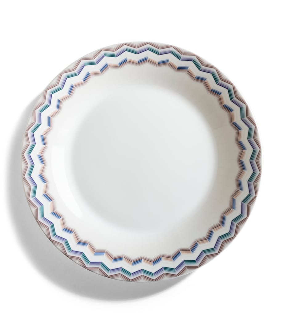 Missoni Home Porcelain Zigzag Jarris 148 Soup Plate (22cm)
