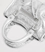 Silver Metallic Le City Nano Top-Handle Bag