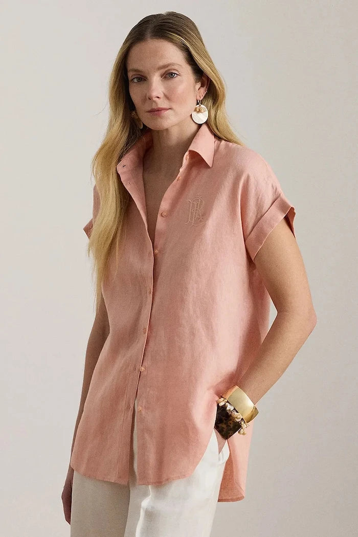 Lauren Ralph Lauren kadın keten gömlek
