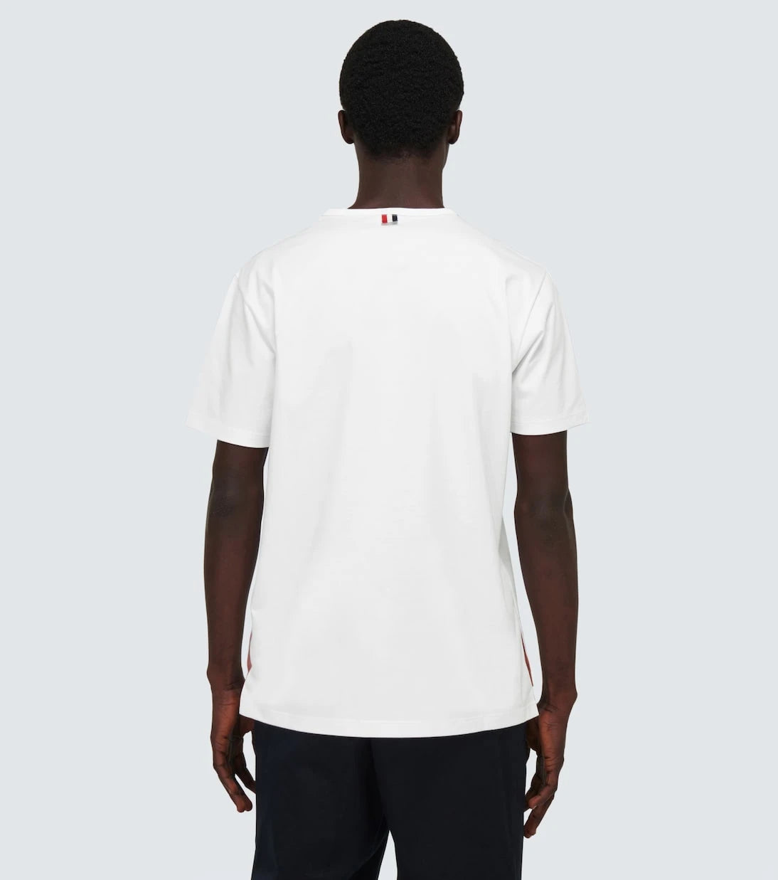 Thom Browne - Short-sleeved cotton T-shirt
