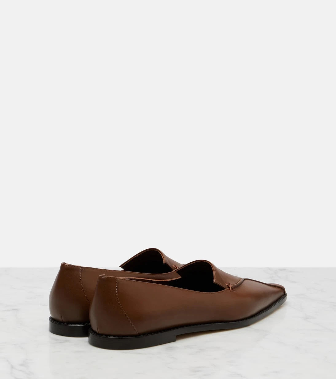 Manolo Blahnik - Cleofe leather loafers