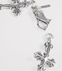 Large Sterling Silver Multi-Cross Avelli Bracelet