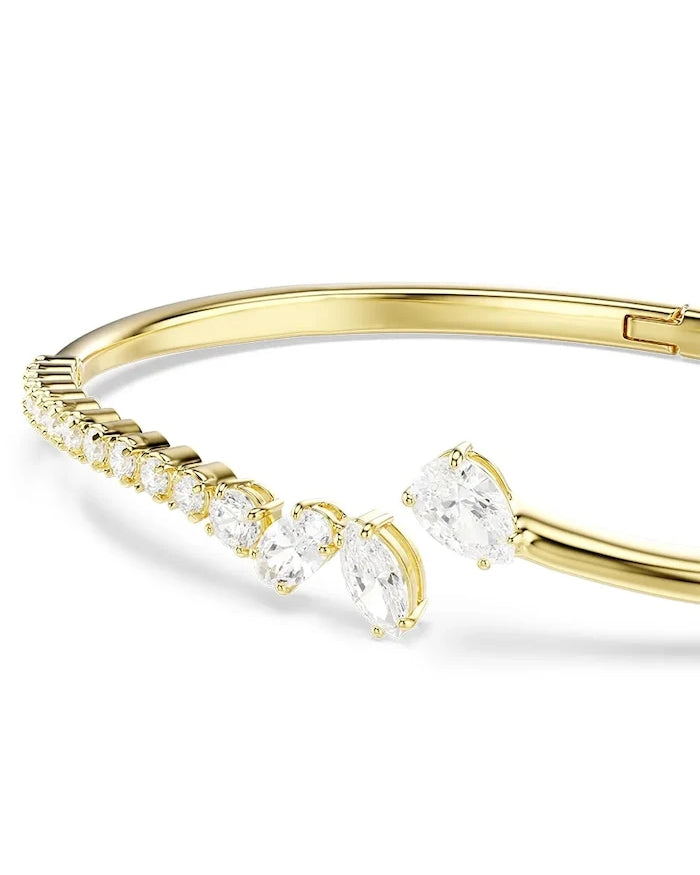 Swarovski kadın altın kaplama zirkonlu bileklik MESMERA