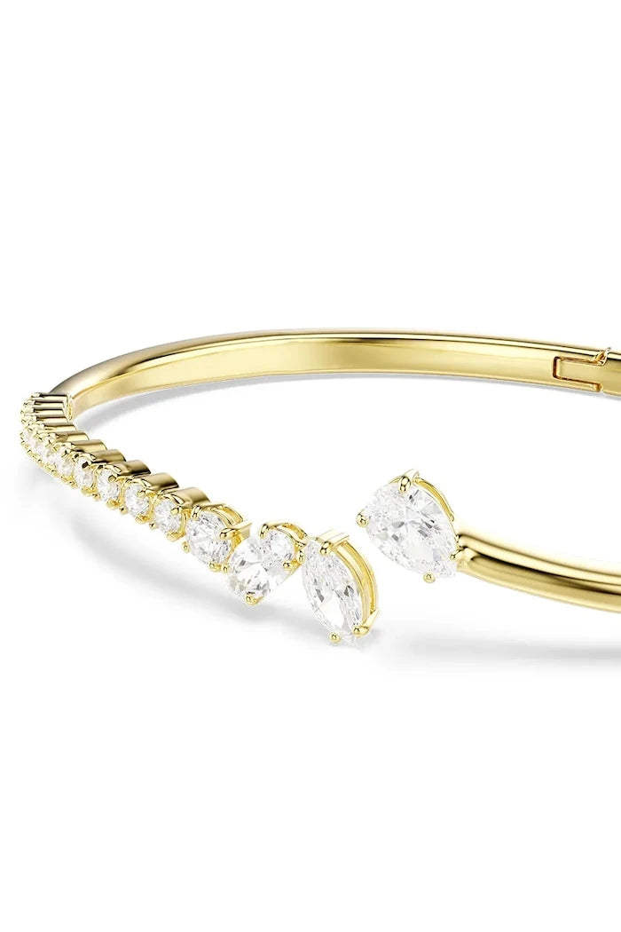Swarovski kadın altın kaplama zirkonlu bileklik MESMERA
