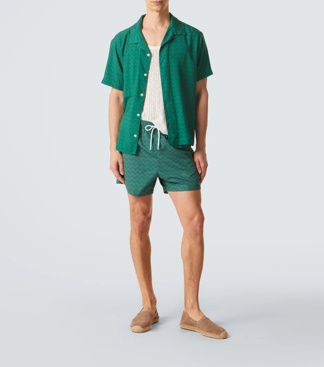 Missoni - Zigzag bowling shirt