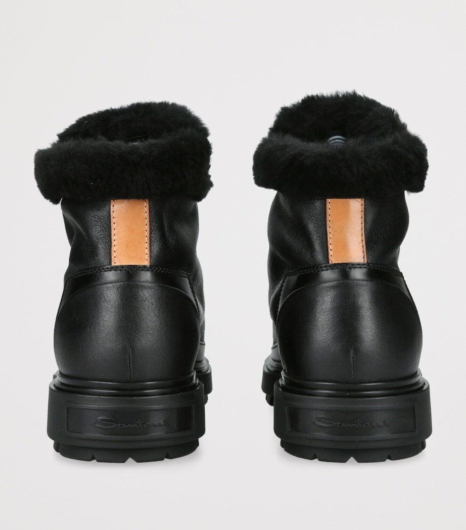 Leather St. Moritz Hiking Boots