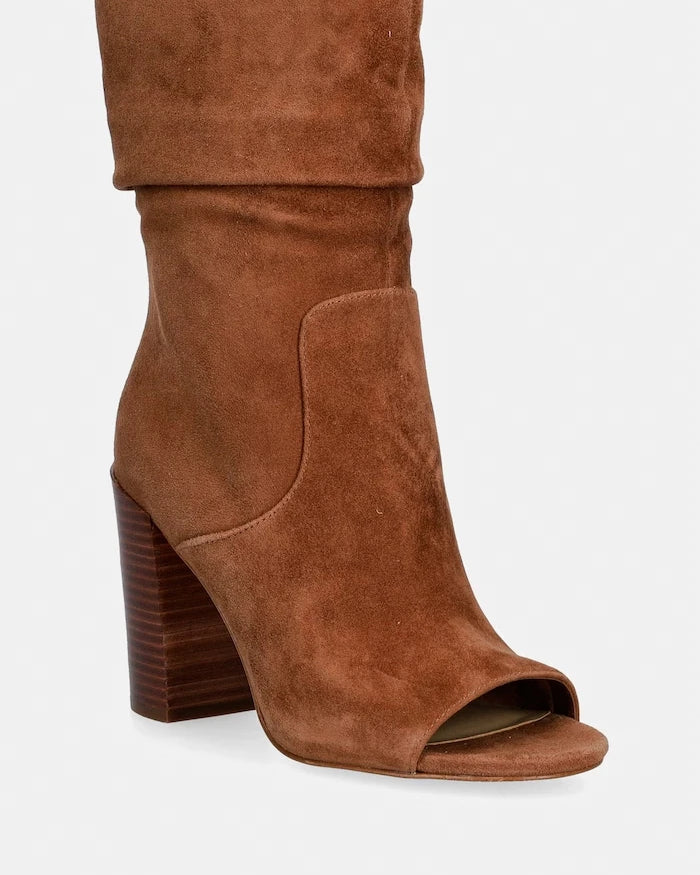 MICHAEL Michael Kors Kadın Süet Shayna Heeled Bootie