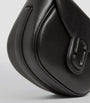 Marc Jacobs Black The Marc Jacobs Small Leather J Marc Saddle Bag