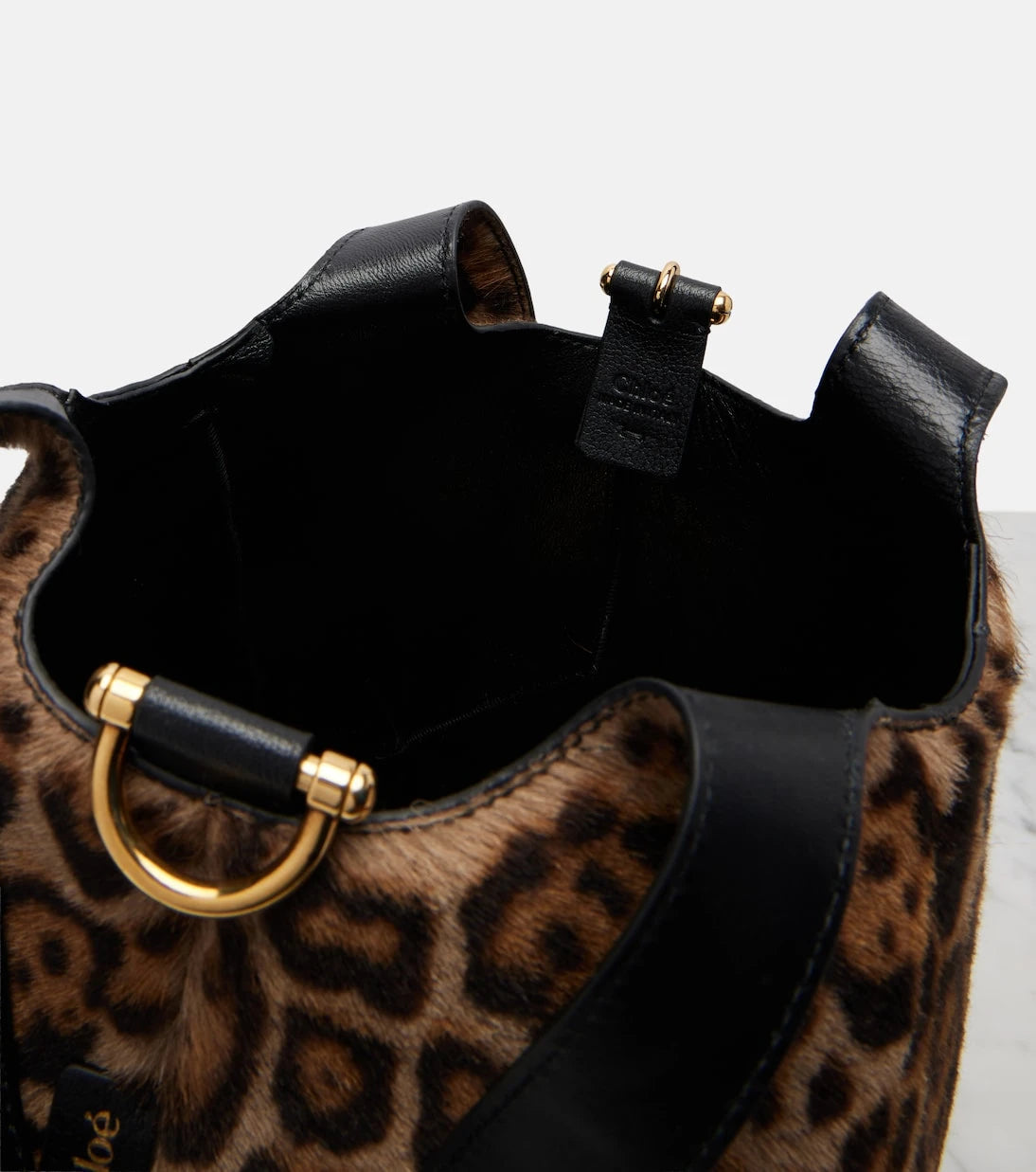 Chloé - Chloé Balloon Small calf hair shoulder bag