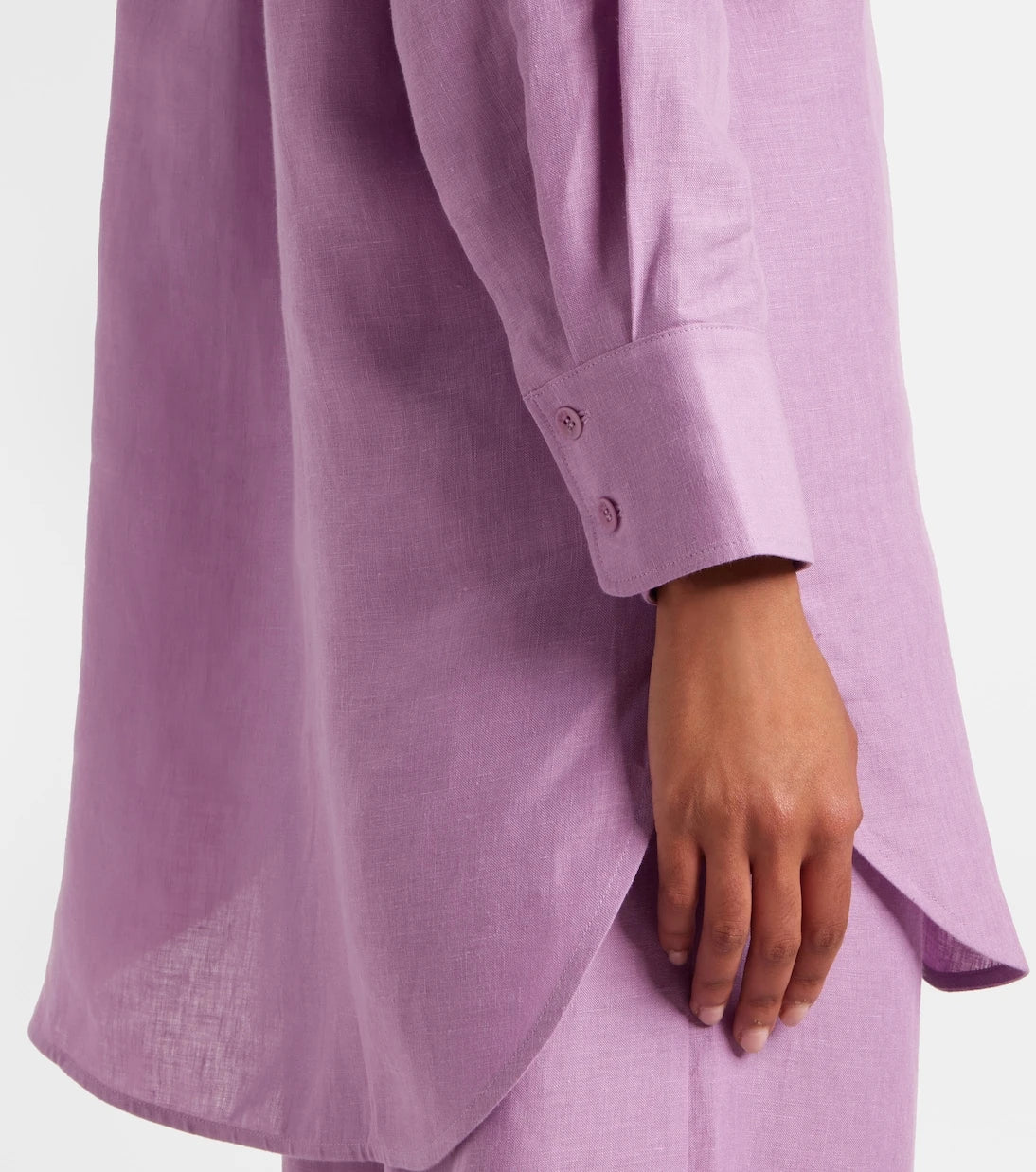 Eres - Mignonette linen shirt