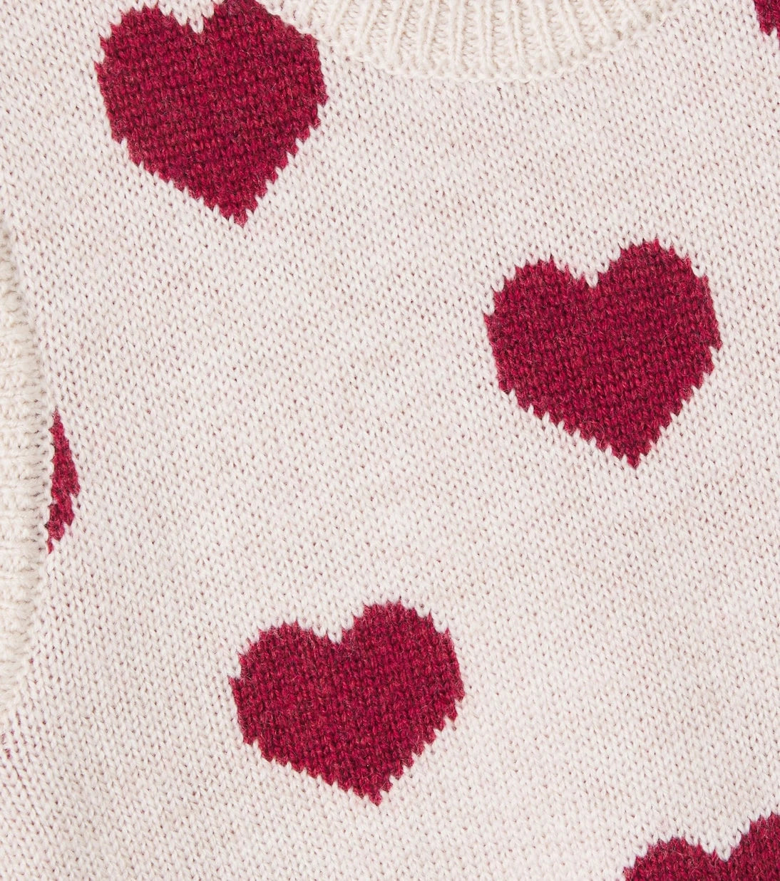Wheat - Baby Gaby jacquard wool sweater vest