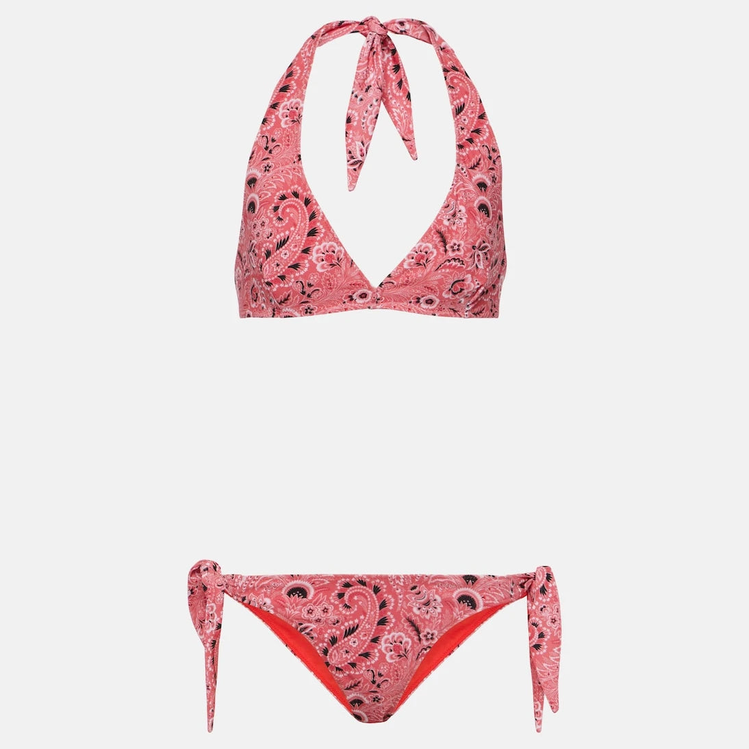 Etro - Paisley halterneck bikini