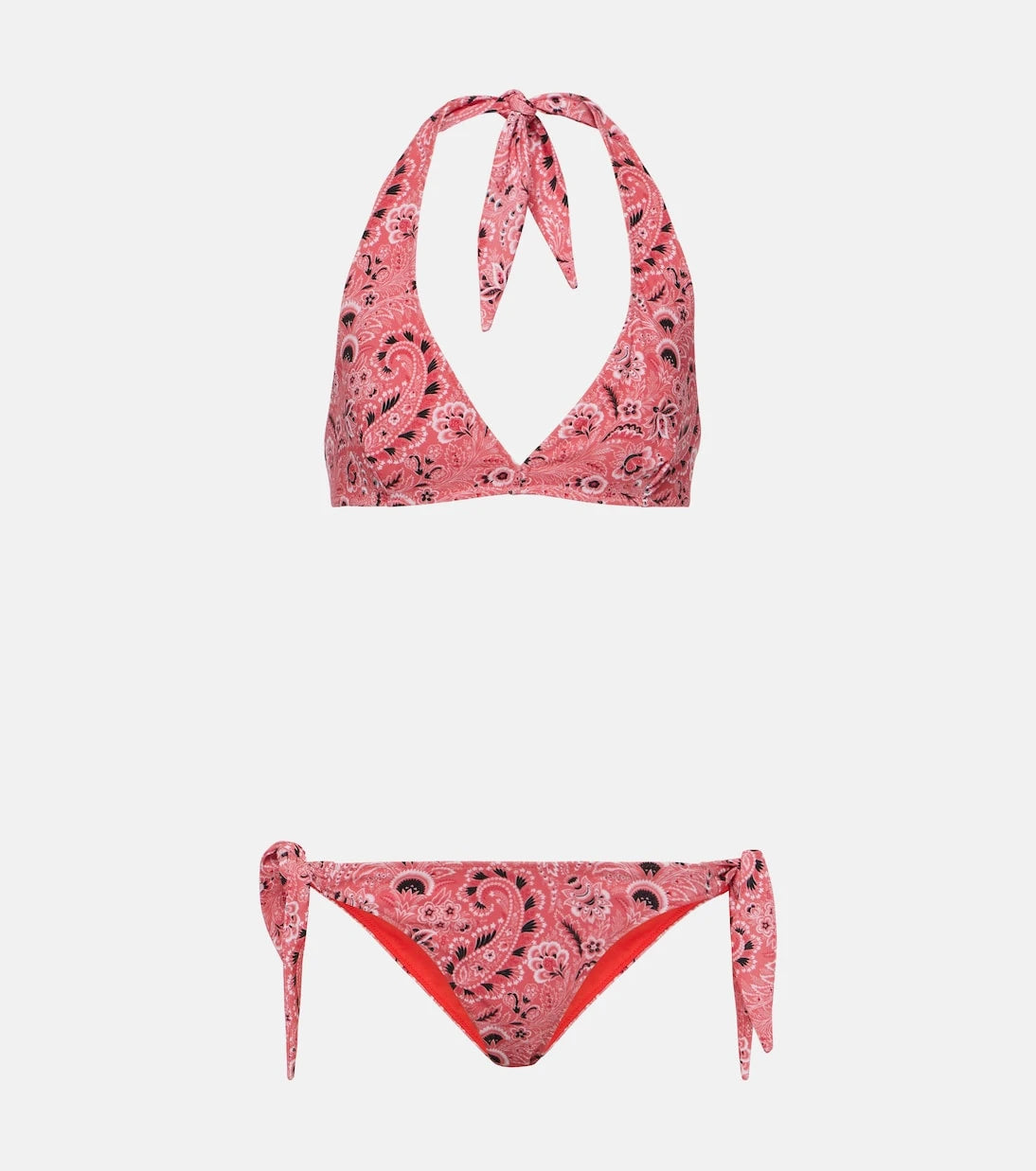 Etro - Paisley halterneck bikini