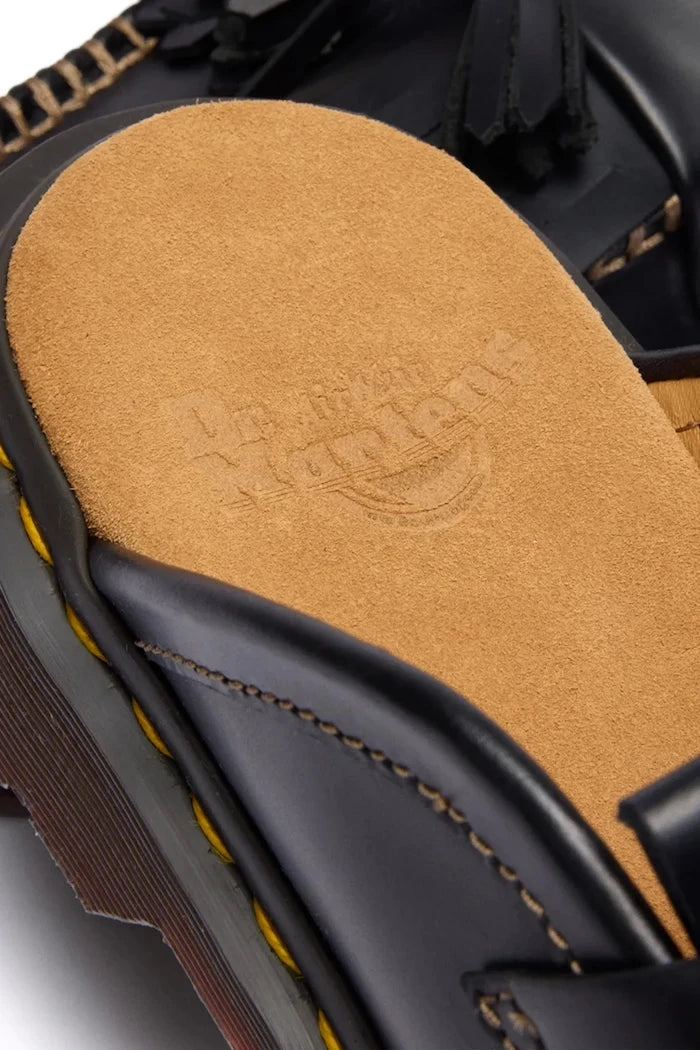 Dr. Martens чехли сабо дамски от кожа Adrian Mule