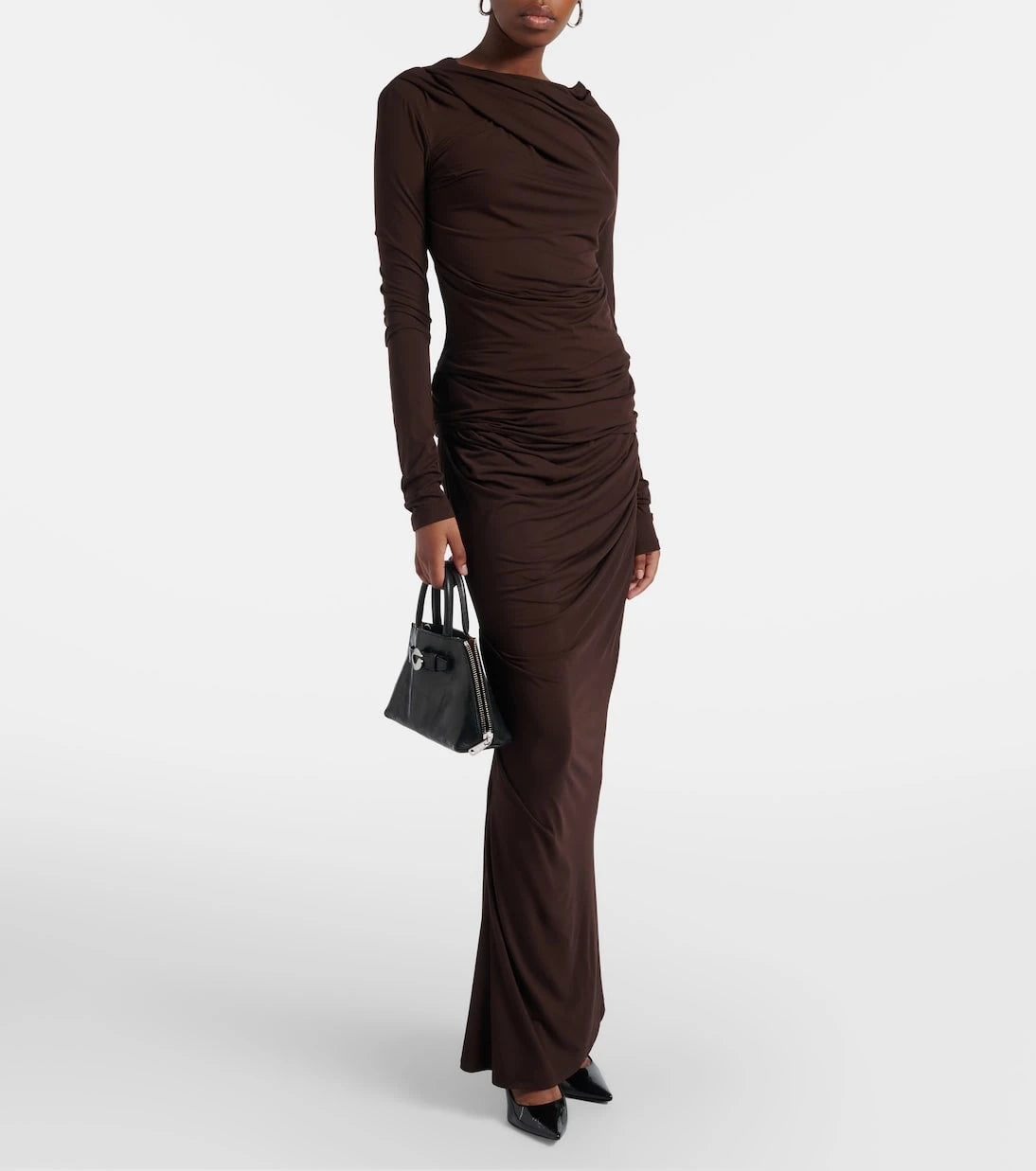 Entire Studios - Draped jersey top