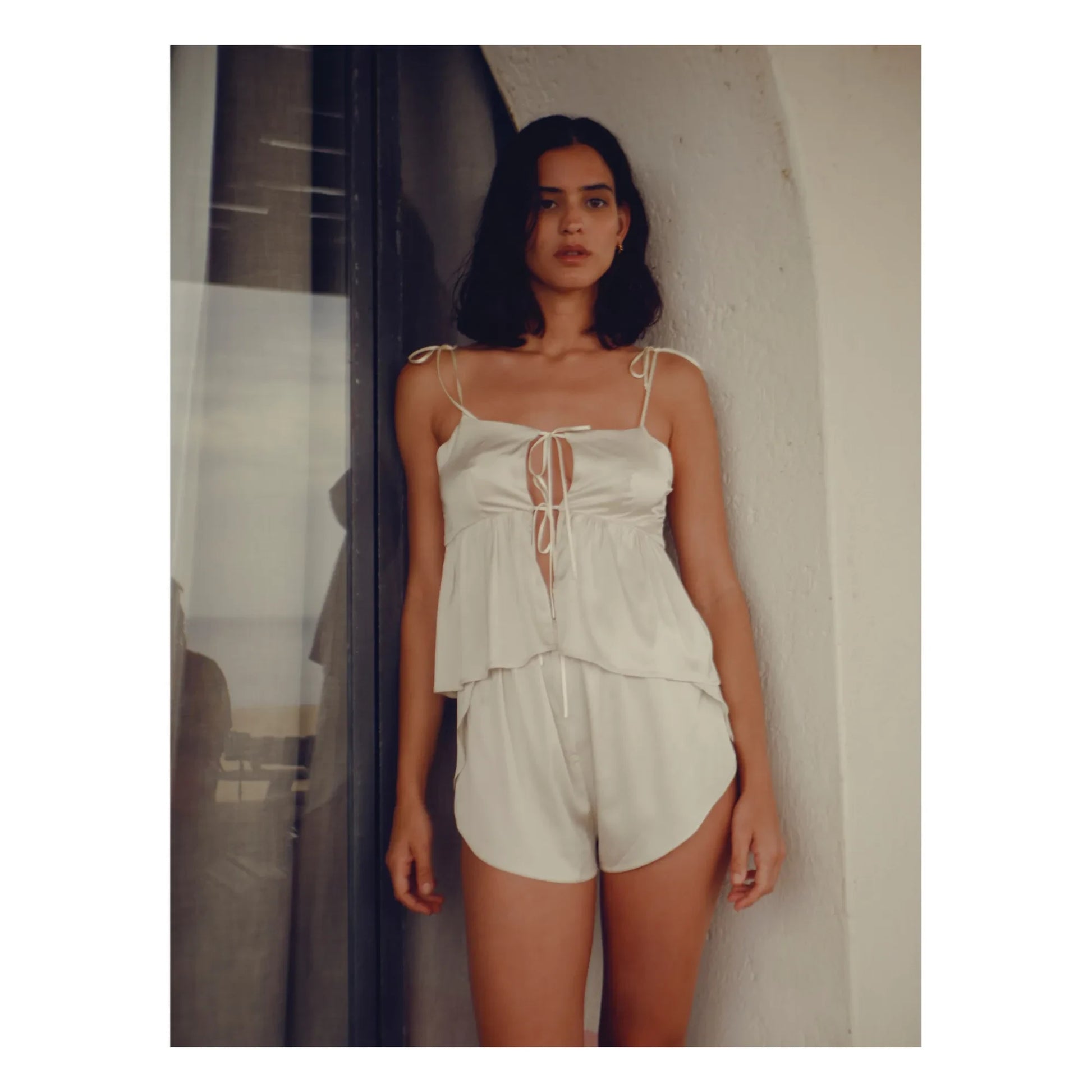 Icone - Top Romy Satin | Sand