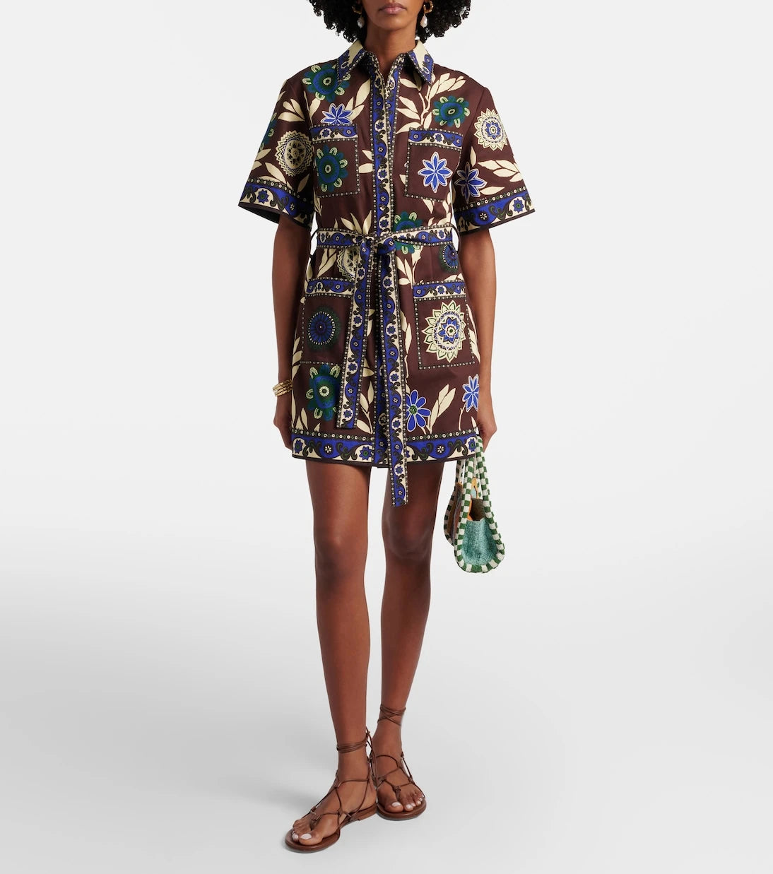 Alémais - Jasper printed cotton shirt dress
