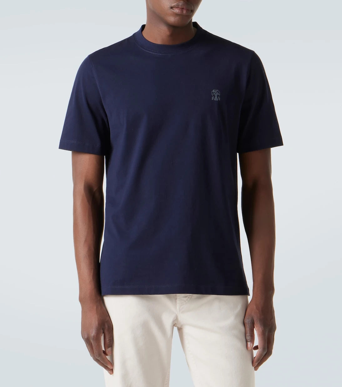 Brunello Cucinelli - Logo cotton jersey T-shirt