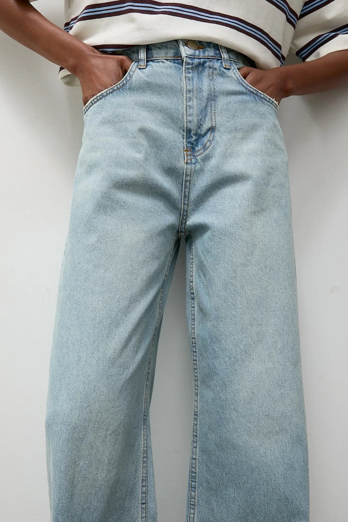 Answear.LAB wide leg kadın jean