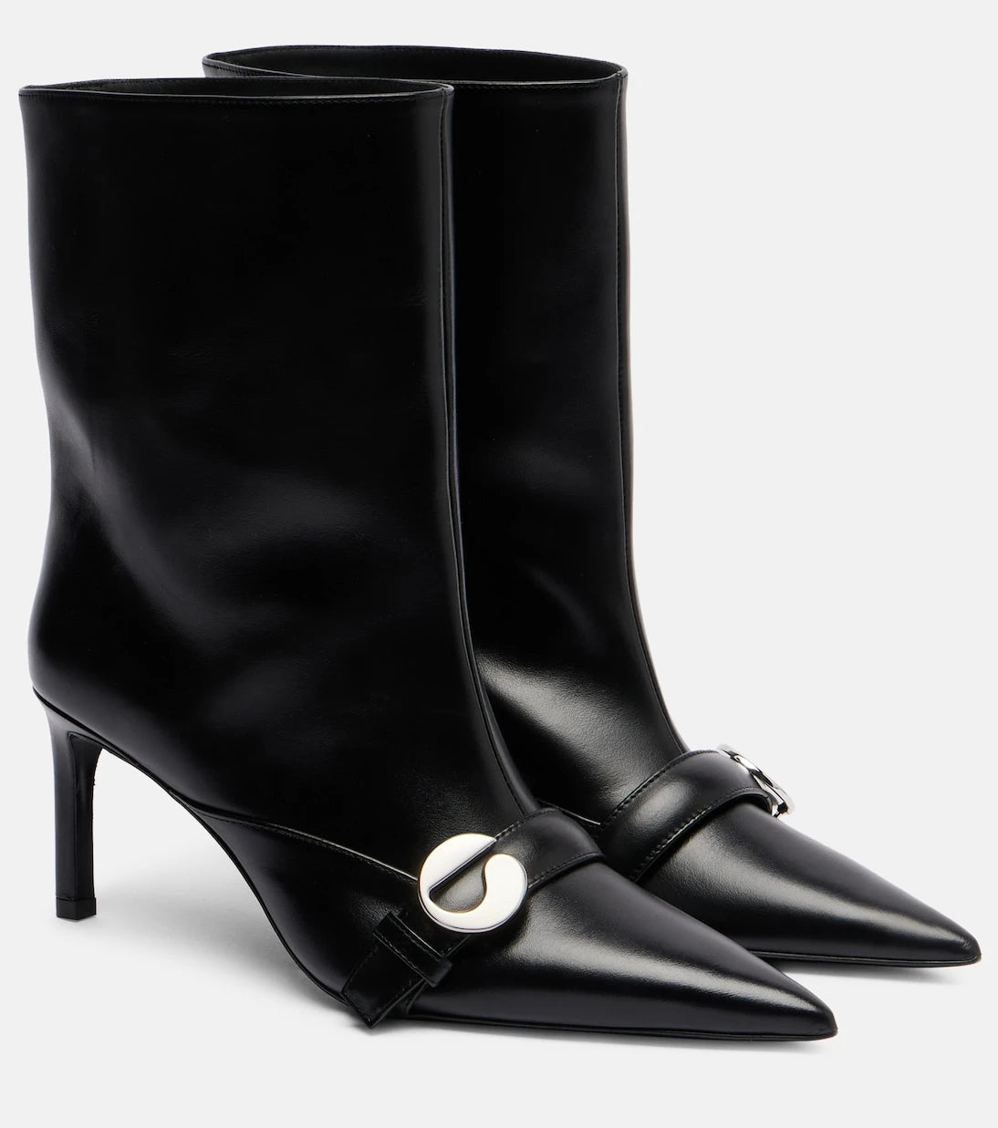 Coperni - Logo leather ankle boots