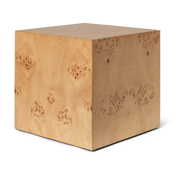 Маса ferm LIVING Burl Cube Side Table
