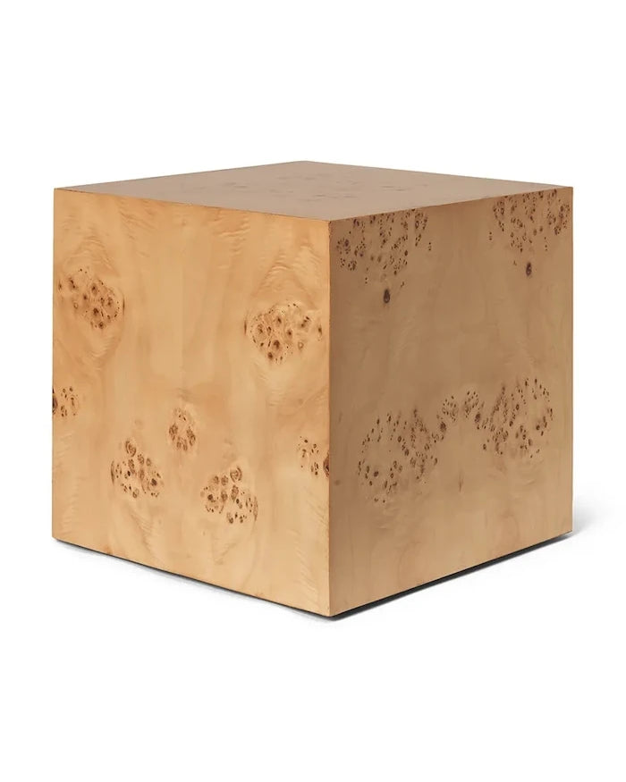 ferm LIVING Burl Cube Yan Sehpa
