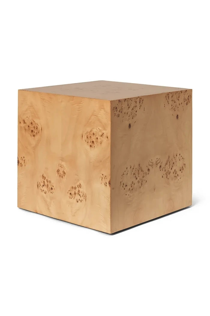 Маса ferm LIVING Burl Cube Side Table