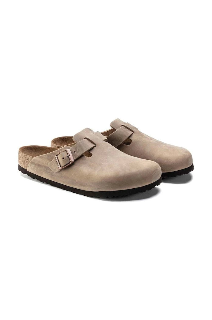 Чехли от набук Birkenstock Boston SFB