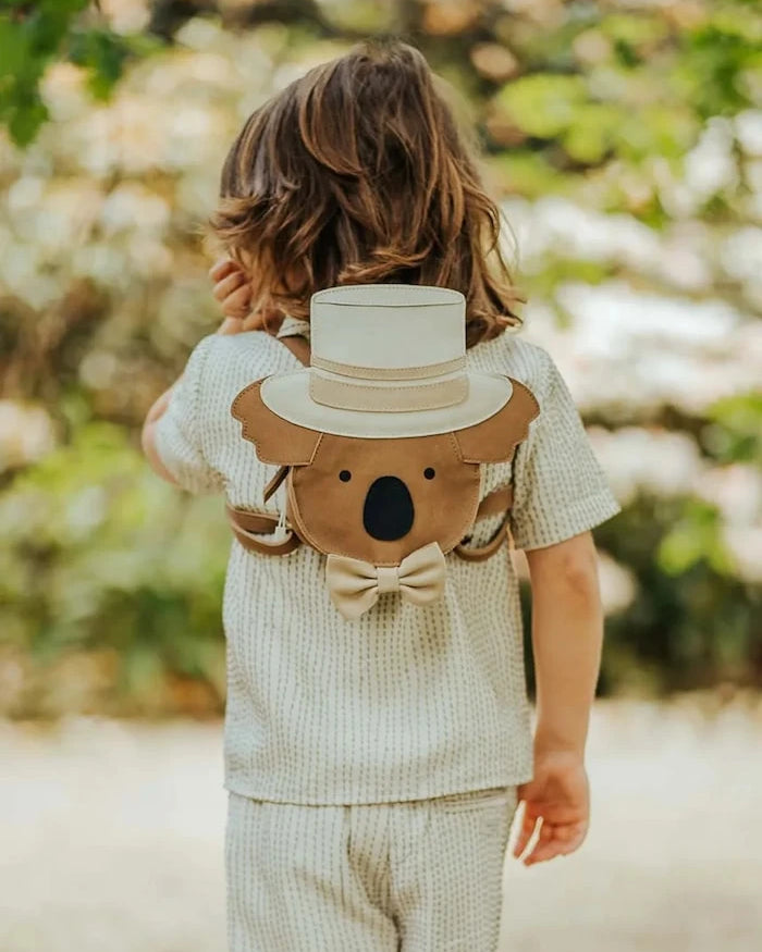 Donsje Stelloux Backpack Bride Çocuk Deri Sırt Çantası