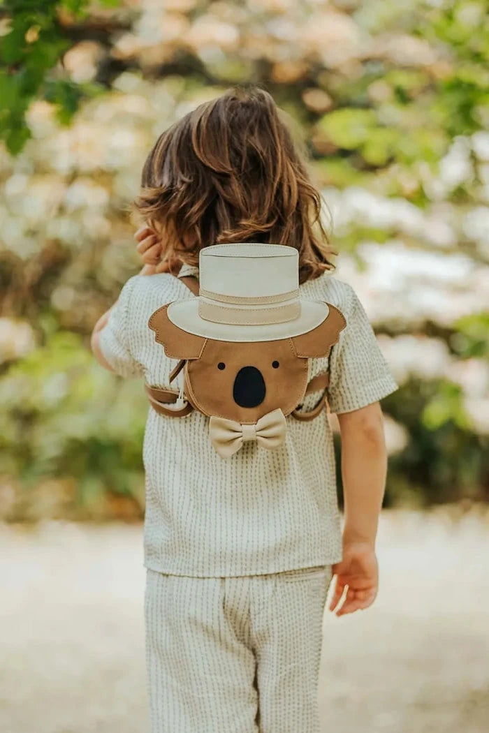 Donsje Stelloux Backpack Bride Çocuk Deri Sırt Çantası