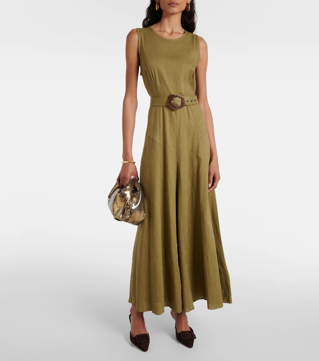 Diane von Furstenberg - Elliot belted maxi dress