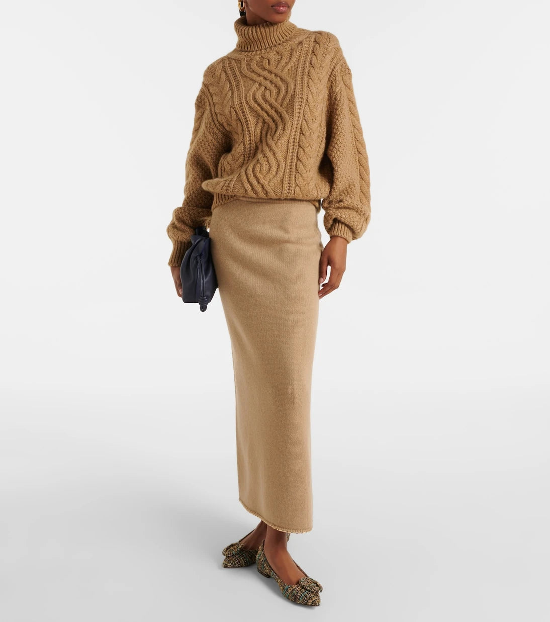 Gianvito Rossi - Venezia bouclé ballet flats