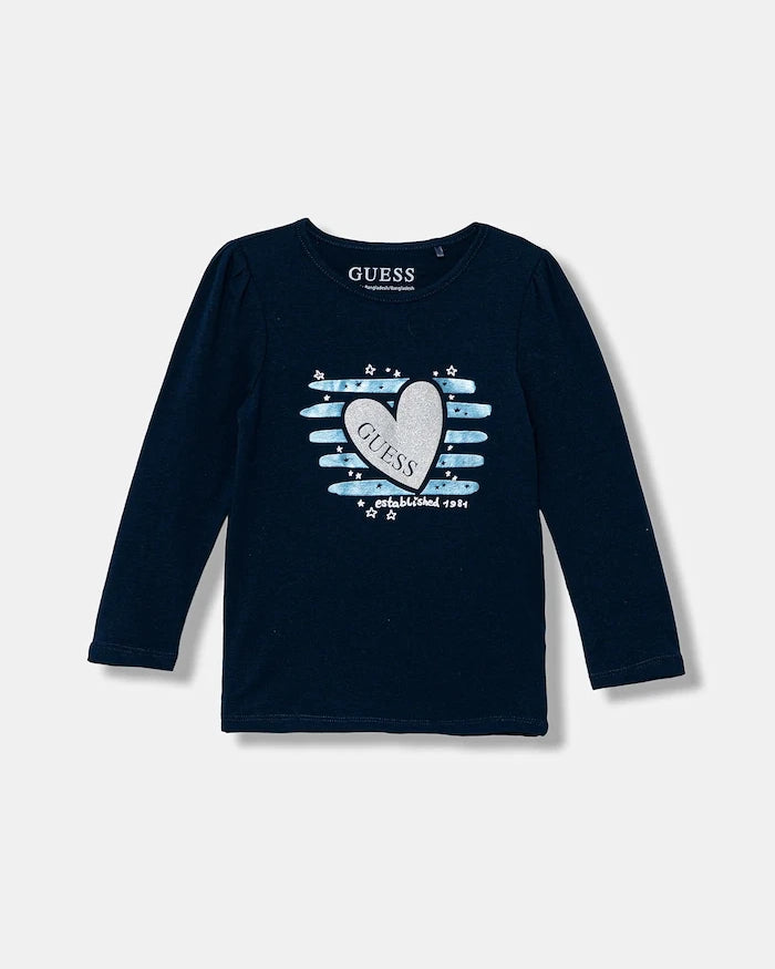 Guess Uzun Kollu Çocuk Bluzu