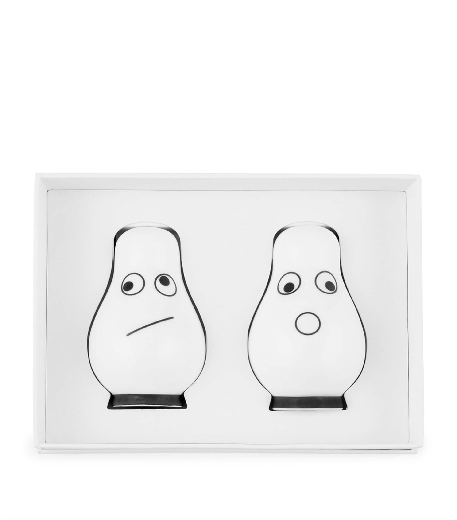 Bone China Eyes Salt and Pepper Shakers