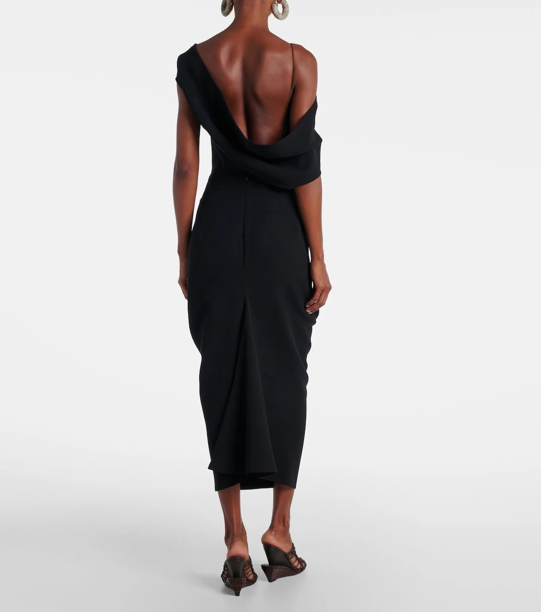 Jacquemus - One-shoulder midi dress