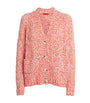 MAX&Co. Red Wool-Blend Cardigan