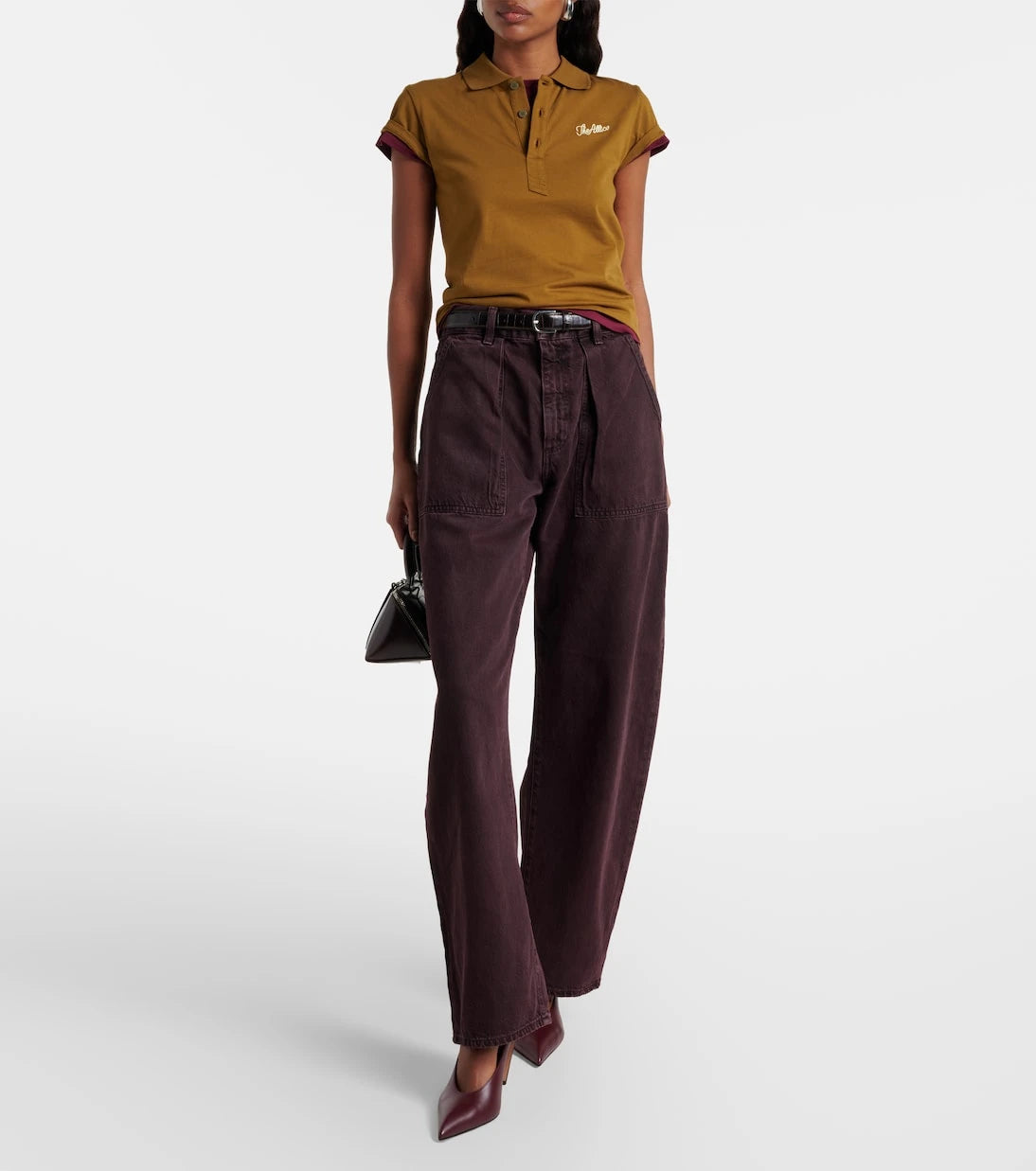 Agolde - Sefton high-rise barrel-leg jeans