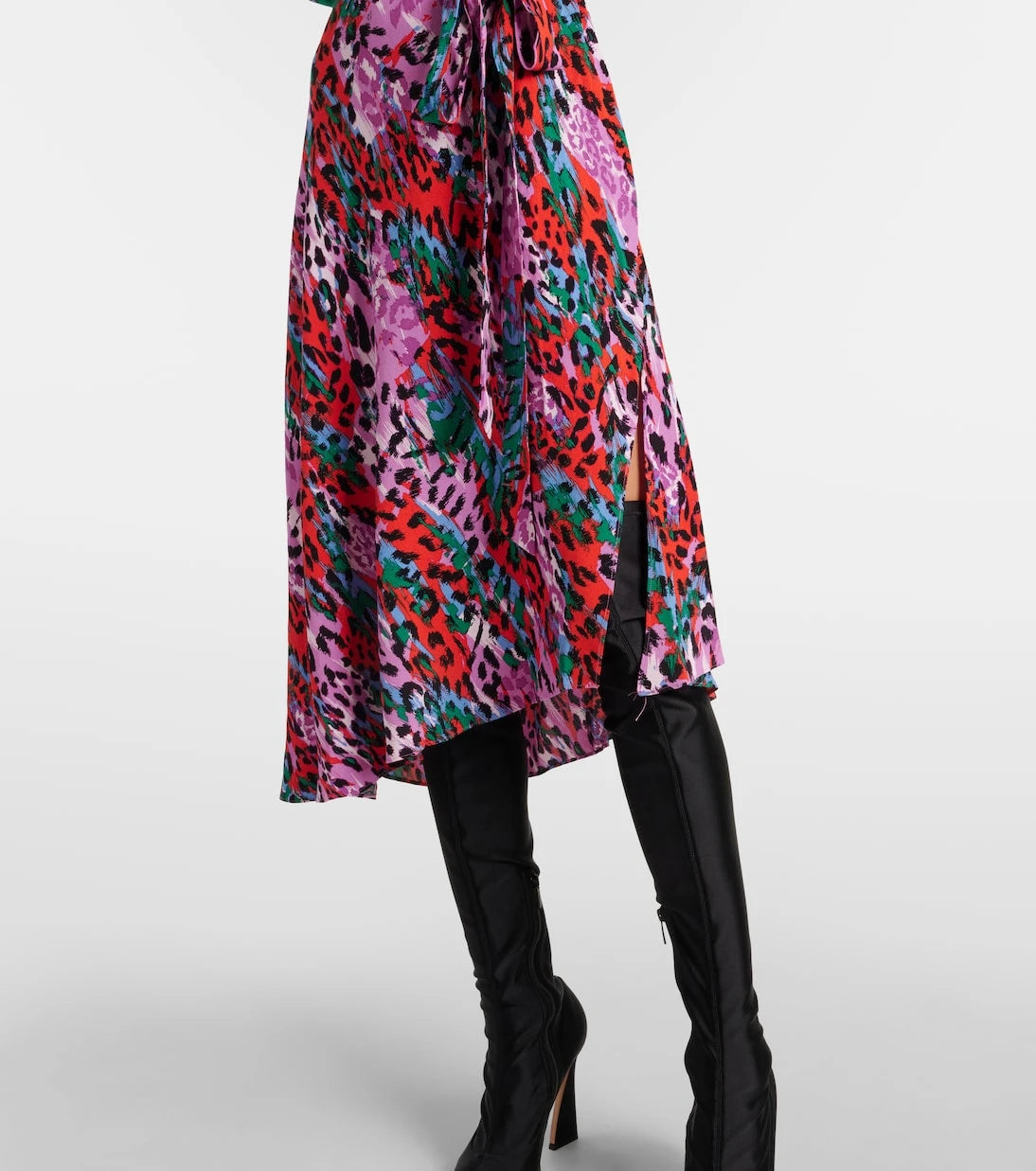 Diane von Furstenberg - Eloise leopard-print midi dress
