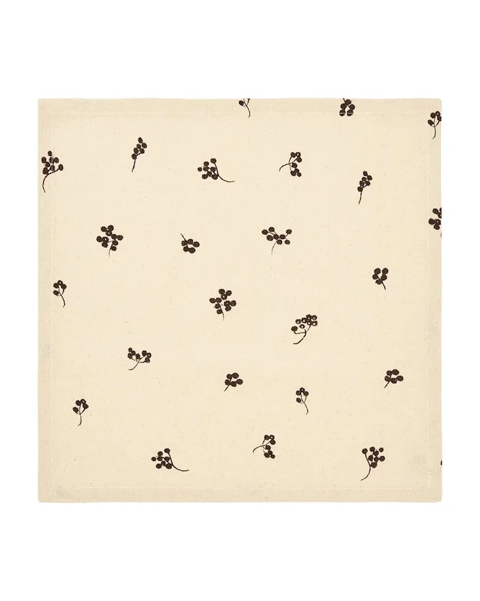 ferm LIVING Baies Pamuklu Peçete Seti 40 x 40 cm (4 Adet)